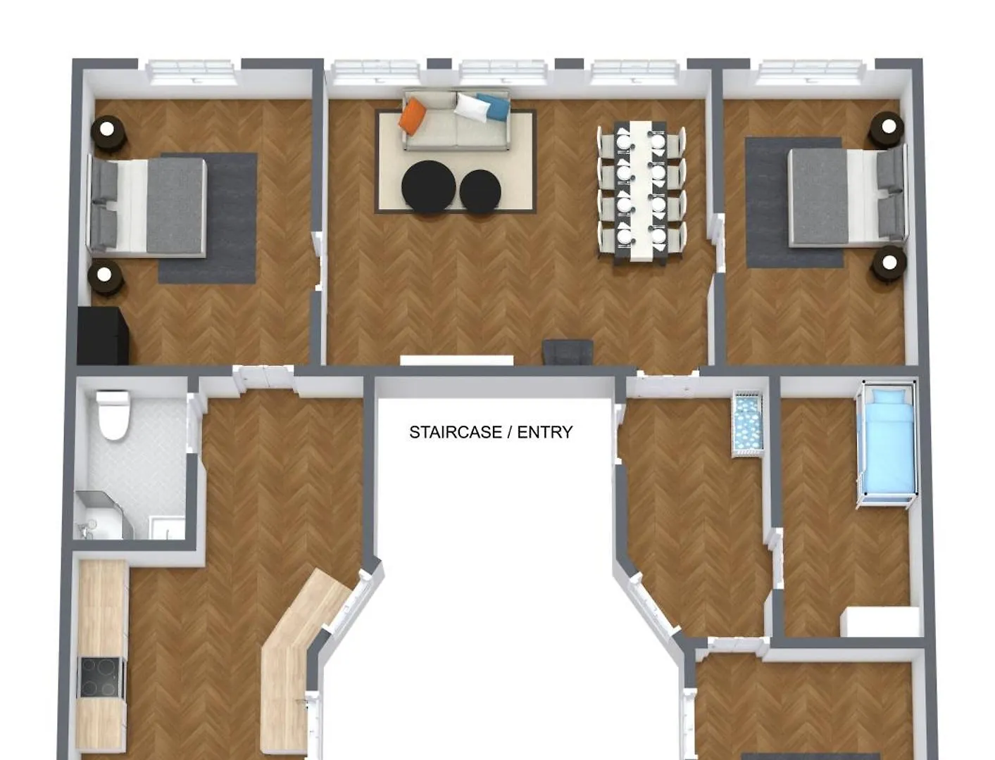Lavish 4Br Apartment In The Heart Of Cph By The Canals Copenhagen